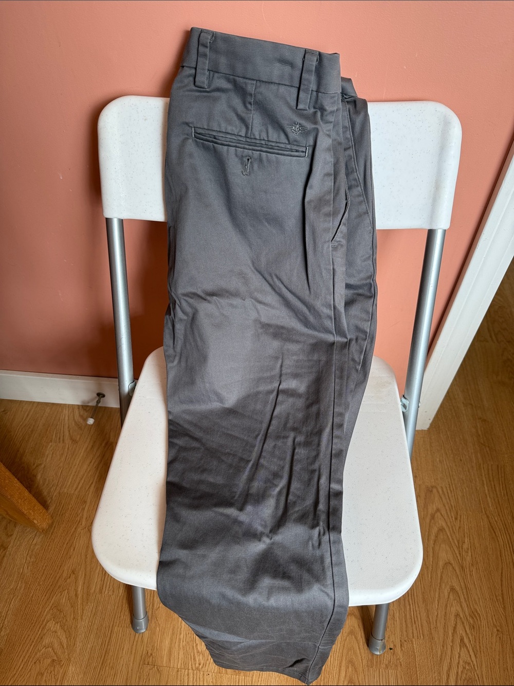 Dockers Men's Dress Pants in Charcoal Gray